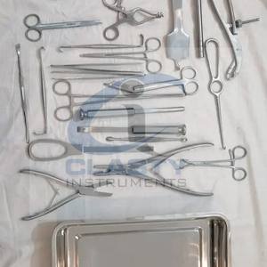 SET SURGICAL INSTRUMENTS SHEEHAN OSTEOTOME 16CM ARGENT RHINOPLASTIQUE CHISEL 18CM 7 ''DROITE GAUCHE NEIVERT-ANDERSON OSTEOTOME - Product Image 4