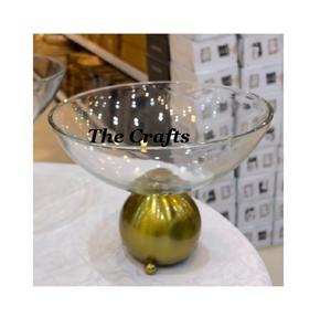 Highest Quality Dessert Snacks Bowl In Stainless Steel Hammered Serving Bowl With Aluminium Stand At <b>Low</b> Rate - Product Image 2