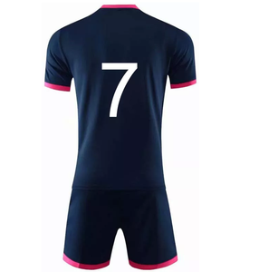 ชุดกีฬาสำหรับทุกเพศชุดเสื้อทีมฟุตบอล10ตัวและกางเกงขาสั้นออกแบบได้ตามต้องการสำหรับผู้ใหญ่ - Product Image 2