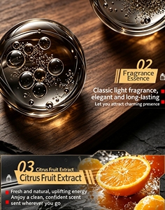 Eau de Toilette da Uomo 100ml, Fragranza Legnosa e Agrumata, Profumo Duraturo in Flacone di Vetro, Stile Classico Moderno, Etichetta Personalizzabile - Product Image 5