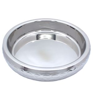 Stainless steel serving bowl for festive <b>sweet</b> dishes like kheer pudding or <b>fruit</b> <b>salad</b> enhancing visual appeal of food - Product Image 5