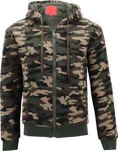 Sudadera con capucha con estampado de camuflaje de caza de material de alta calidad hecha a medida, sudaderas con capucha y sudaderas de algodón Spandex para hombre - Product Image 6