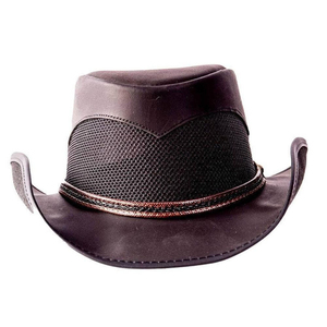<b>Top</b> Premium Quality Genuine Leather Cowboy <b>Hats</b> With Custom Logo Stylish Outdoor Riding Western <b>Hats</b> For Men And <b>Women</b> - Product Image 1