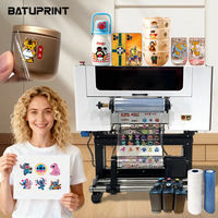 Impresora plana UV A4 multifunción de alta calidad de 30cm con cabezal de impresión XP600 y nueva tinta UV