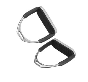 Nouvelle arrivée étriers d'équitation en acier inoxydable léger réglable poignée de sécurité durable OEM usine équestre - Product Image 6
