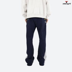 Logo personnalisé Pantalon de survêtement évasé d'extérieur taille moyenne pour hommes avec cordon de serrage élastique Imperméable et respirant - Product Image 2