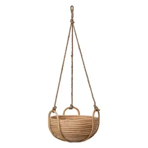 <b>Cheap</b> and Best Handmade Macrame Plant Pot Hang Jute Hanger High Selling Premium Quality Jute Hanger Elegant For Home Hotel Decor - Product Image 5