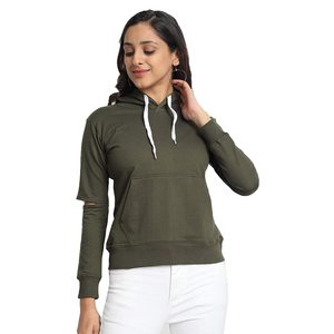 Sweats à capuche décontractés surdimensionnés pour femmes, chauds pour l'hiver, avec logo personnalisé, vêtements d'hiver à capuche - Product Image 1