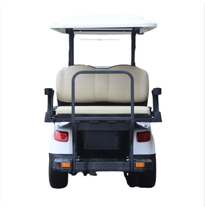 Chariot de golf électrique 48V à vitesse rapide 5KW 72V AC moteur batterie au lithium Club voiture chariot d'or - Product Image 1