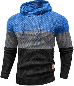 Haute fabrication pulls à capuche d'hiver pour hommes 100% coton impression numérique écologique respirant coupe ample - Product Image 4
