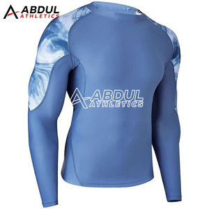 Camiseta Deportiva de Manga Larga para Hombre, Estilo Rash Guard, Tejido Ligero, Apta para Fitness y Running - Product Image 2