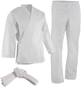 Traje de Karate Gi Kata con logotipo personalizado de alta calidad, recién llegado, tela de lona, ropa de artes marciales, servicio OEM disponible - Product Image 3