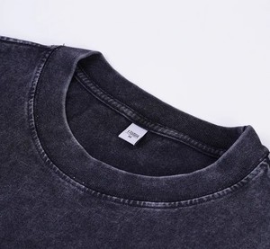 Camiseta Vintage sin mangas de algodón puro de peso pesado Camiseta sin mangas de gran tamaño holgada Retro de algodón completo lavado - Product Image 5