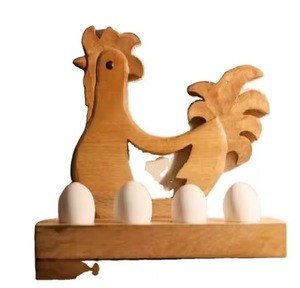 New Wooden Single <b>Egg</b> Holder Stand Premium Quality Wood Natural Finished for Home Kitchen Table Top Use <b>Egg</b> Holder Stand - Product Image 5