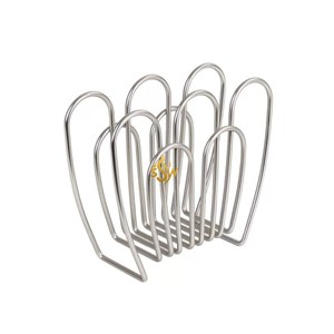 ที่ใส่ผ้าเช็ดปากมีดีไซน์ที่น่าดึงดูดพร้อมรูปทรงและขนาดที่กำหนดเองทำจากสแตนเลสคุณภาพสูงสำหรับบาร์โรงแรมใช้ในการขายจากอินเดีย - Product Image 4