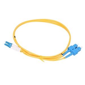 สายแพทช์คอร์ด Extralink LC/UPC-SC/UPC, ซิงเกิลโหมด, ดูเพล็กซ์, G652D, 3 มม., 0.5 ม. - Product Image 1