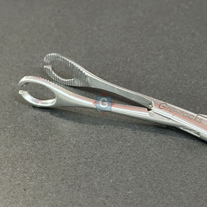 Pinzas de perforación de acero inoxidable Pinzas de esponja de 6 "con corte para un uso fácil Instrumento de perforación corporal hemostático - Product Image 5