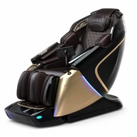 Fauteuil de Massage Zéro Gravité Shiatsu Thaïlandais 4D Électrique Bicoeur 2026, Massage Intégral Premium par Air