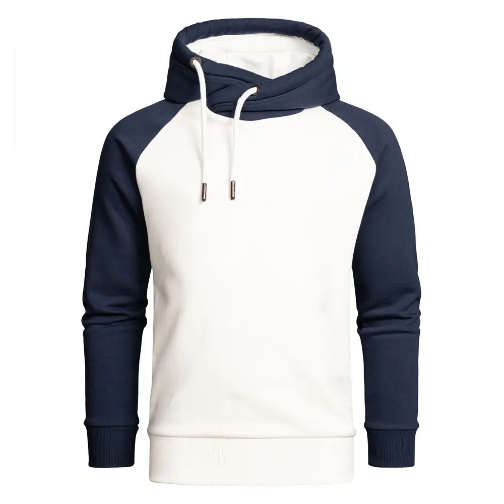 Custom With Your Logo Embroidered Full Zip Up Cotton Hoodie Factory Low MOQ Blank Hoodie For Women & Men