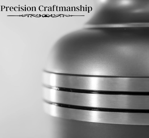 อัฐิอลูมิเนียมสำหรับเก็บขี้เถ้าโกศใส่ขี้เถ้าของมนุษย์สำหรับเก็บขี้เถ้าขี้เถ้าของผู้ชายและผู้หญิงงานหัตถกรรมสำหรับงานศพ - Product Image 3