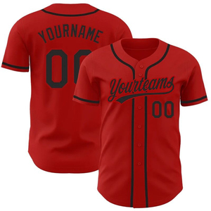 Camiseta de béisbol personalizada con botones, camiseta de béisbol de malla transpirable ligera, camiseta de béisbol para jóvenes, sublimación - Product Image 6