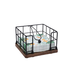 Servilletero Metálico Multiusos Portátil Hecho a Mano, Diseño Contemporáneo para Hogar, Cocina, Restaurante y Servicios de Catering - Product Image 6