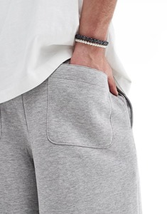 Streetwear sur mesure coupe ample pantalon de survêtement à jambes larges délavées pantalon pour homme respirant avec ceinture élastique et logo personnalisé sérigraphié - Product Image 3