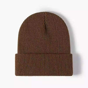 jacquard Wholesale Custom Beanies <b>Winter</b> High Quality Knitted Beanie <b>Hat</b> Custom Wholesale Fashion <b>Winter</b> - Product Image 3