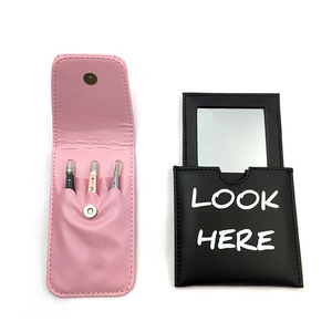 Pinzas para Cejas de Acero Inoxidable con Punta Inclinada de Alta Calidad - Personalizables para Cuidado Personal al por Mayor - Product Image 6