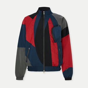 Best <b>Services</b> Stain Jackets Latest Design Long Sleeves V-neck Waterproof Breathable Slim Fit Winter Polyester/Nylon - Product Image 6