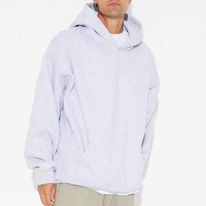 เสื้อสวมหัวผ้าฝ้ายแบบปกติสำหรับผู้ชายและผู้หญิงเสื้อมีฮู้ดสีพื้นระบายอากาศได้ดี - Product Image 5