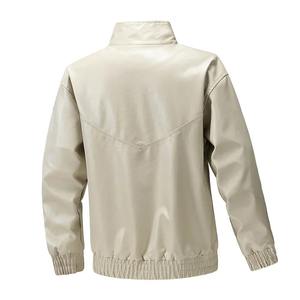 Veste bomber en spandex/polyester personnalisée pour homme, la plus vendue, imperméable, respirante, vintage, décontractée, pour - Product Image 2