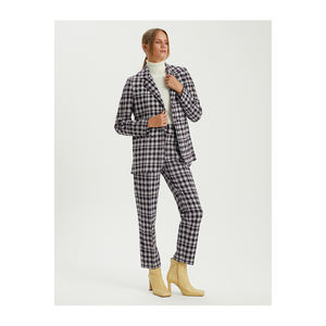 Veste en tricot à motifs surdimensionnée pour femmes BGN en mélange de viscose Turquie - Product Image 2