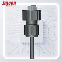 Connecteur étanche IP68 RJ45 M19 USB Ethernet pour communication de données réseau extérieure RoHS