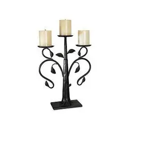 Candlestick Pillar Candle Stand Home Decor Candle Holder For Christmas Celebration Lightning Interior House and Living Area