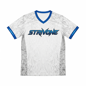 Camiseta deportiva de equipo personalizada, camiseta de entrenamiento para hombre, tela transpirable de secado rápido con diseño de sublimación Digital - Product Image 1