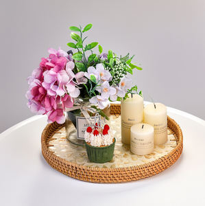 Precio de fábrica Bandeja de incrustaciones de nácar de Vietnam Bandeja de servicio ecológica decorativa hecha a mano para hotel-SM2005 - Product Image 5