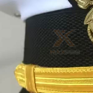 หมวกยูนิฟอร์มขายดีแบบขายส่ง ผ้าเนื้อนุ่ม อุปกรณ์เครื่องแต่งกาย หมวกยูนิฟอร์มดีไซน์ใหม่ - Product Image 3