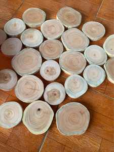 BEST SELLER Eco-friendly <b>Round</b> Wood Slices for Art & Decor | High-quality <b>Pine</b> Panels for <b>Table</b> Tops - BLUE LOTUS VIETNAM - Product Image 4