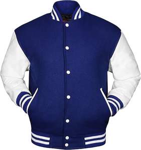 Plus Size Men's Baseball Breathable Customized Real Jacket For Men Jacket Chicago CollegeBaseballjacket for men - Product Image 2