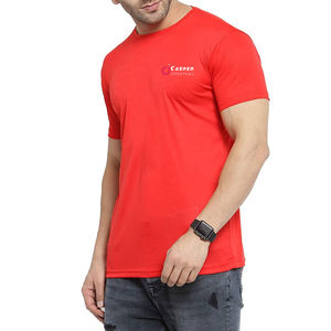 T-shirts personnalisés Vente en gros T-shirt promotionnel de sport maigre à séchage rapide T-shirts à séchage rapide pour hommes pour l'été - Product Image 4