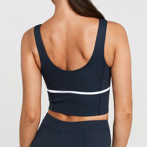 Débardeur d'été en coton polyester sans manches pour femmes-Couleurs et tailles personnalisées Respirant Confortable Plus Size - Product Image 2