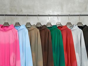 Sudadera Corta Vintage con Lavado Ácido de Alta Calidad, Fabricante de Sudaderas Extra Grandes Unisex con Logotipo de Letras y Gráficos Personalizados - Product Image 5