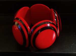 สร้อยข้อมือผู้หญิงสไตล์วินเทจทำมือเครื่องประดับแฟชั่นทำจากเรซินเกรดชั้นนำพร้อมของขวัญจากไข่มุกเพชรอินเดีย - Product Image 4