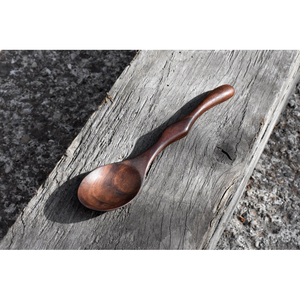 Juego de Cubiertos de madera en stock listo, su logotipo impreso, cubiertos de madera, juego de tenedor y cuchara para suministros de utensilios de cocina, juego de cubiertos reutilizables - Product Image 6