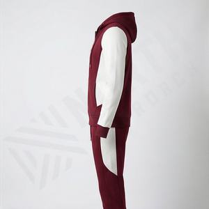 Conjunto Deportivo Informal con Capucha para Hombre, 100% Algodón, para Invierno, Tejido Transpirable y Cómodo, Talla Grande, para Entrenamiento, Trotar y Hacer Ejercicio - Product Image 3