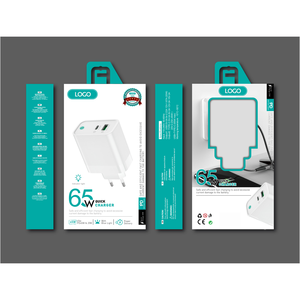Custom Portable Universal Phone Tempered Glass Packaging <b>Box</b>, Matte Embossed Paper <b>Box</b> with Foam Insert for Screen Protector - Product Image 1