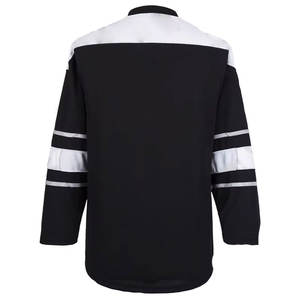 Ensemble de maillots de hockey sur glace sur mesure de haute qualité, dernier design, uniforme unisexe adulte, 100% polyester, séchage rapide, respirant, personnalisé - Product Image 3
