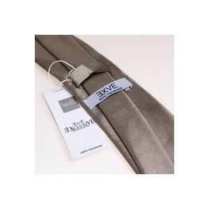 Corbata Italiana Beige con Detalles Dorados - Product Image 1