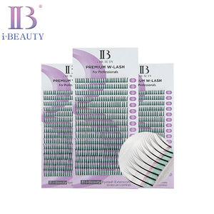 i-BEAUTY Eyelash Extension - Ib Premium W Eyelashes South Korea Ibeauty Hand <b>Made</b> High Quality Eyelash - Product Image 1